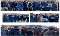 حضور پرشور کارکنان شرکت شهرکهای صنعتی استان ایلام در راهپیمایی یوم الله 22 بهمن