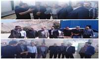 بازدید مدیران ارشد سازمان صنايع كوچك و شهركهاي صنعتي ايران از شهرک صنعتی ایلام 